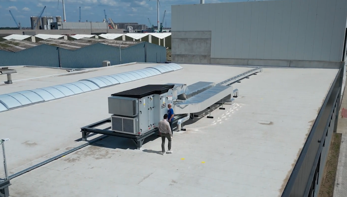 AirX levert ventilatiesysteem voor Verwater Antwerpen (video)
